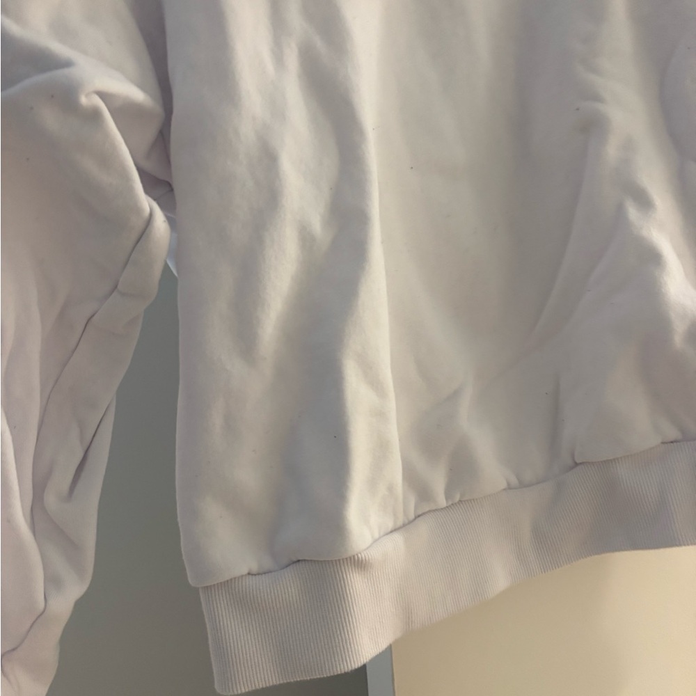 ALO Yoga Women's Classic White Hoodie - Picture 5 of 5